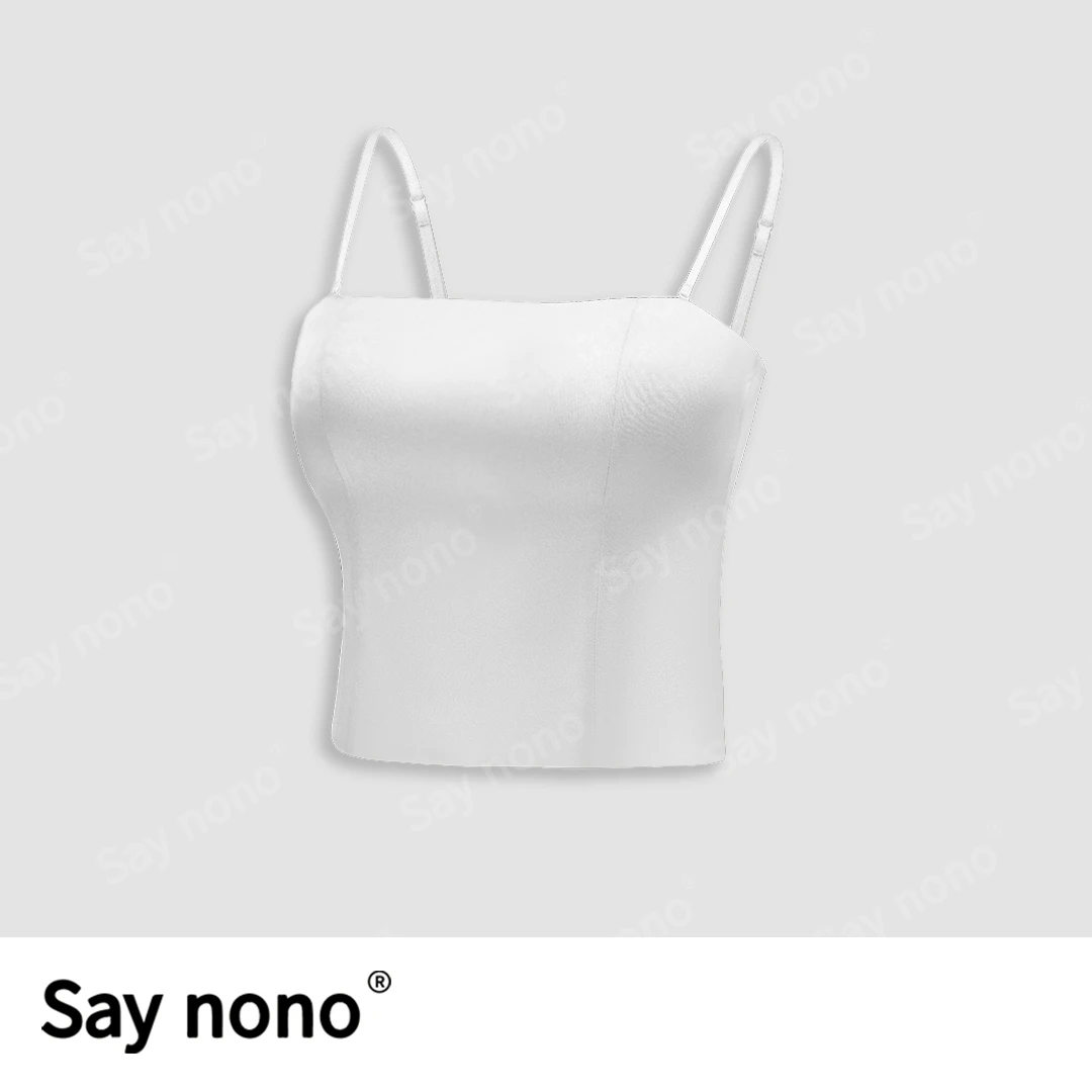 懒猫nono│Saynono 文胸背心二合一上衣/XXTG02S243