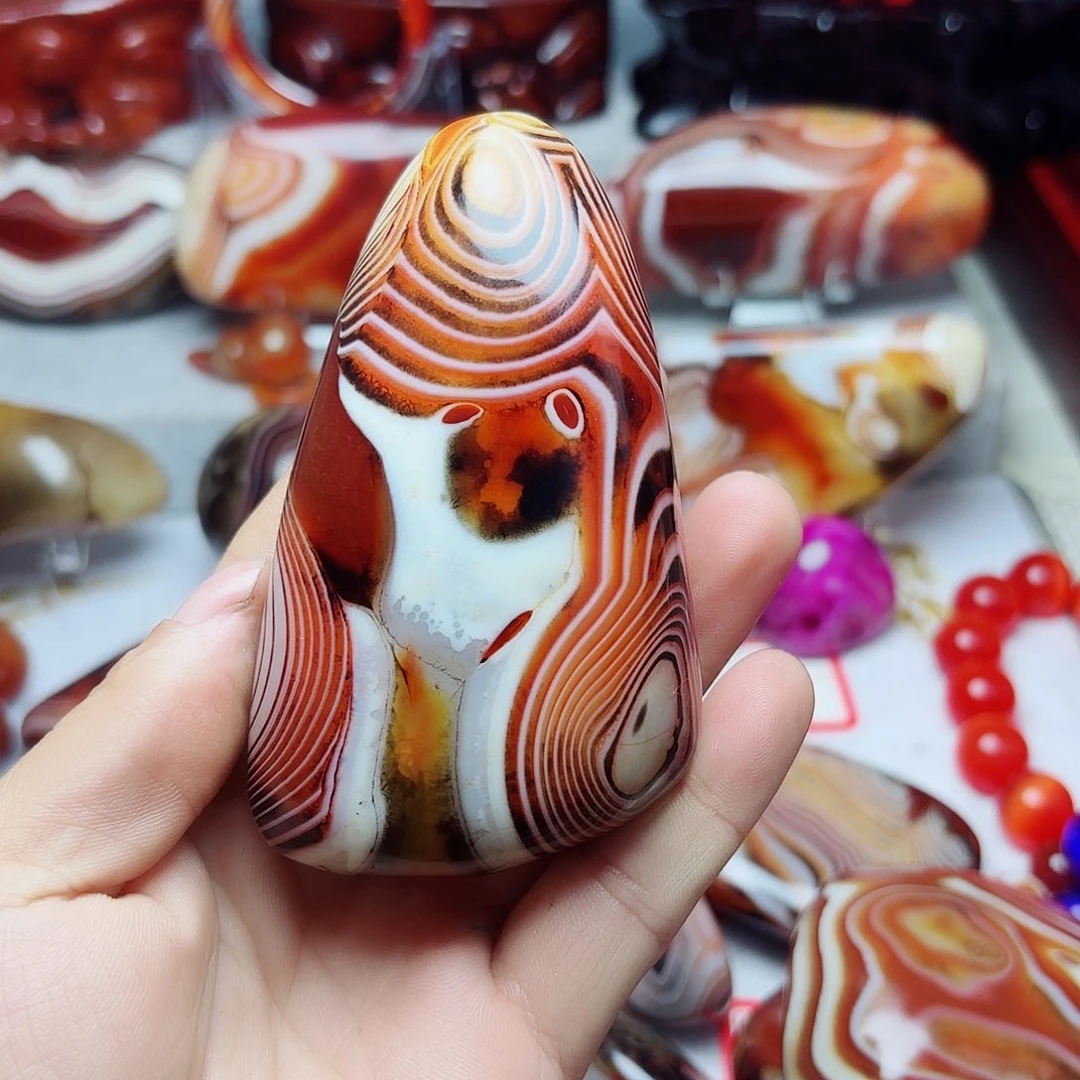 玛瑙/玉髓珠宝奇石未镶嵌一**田