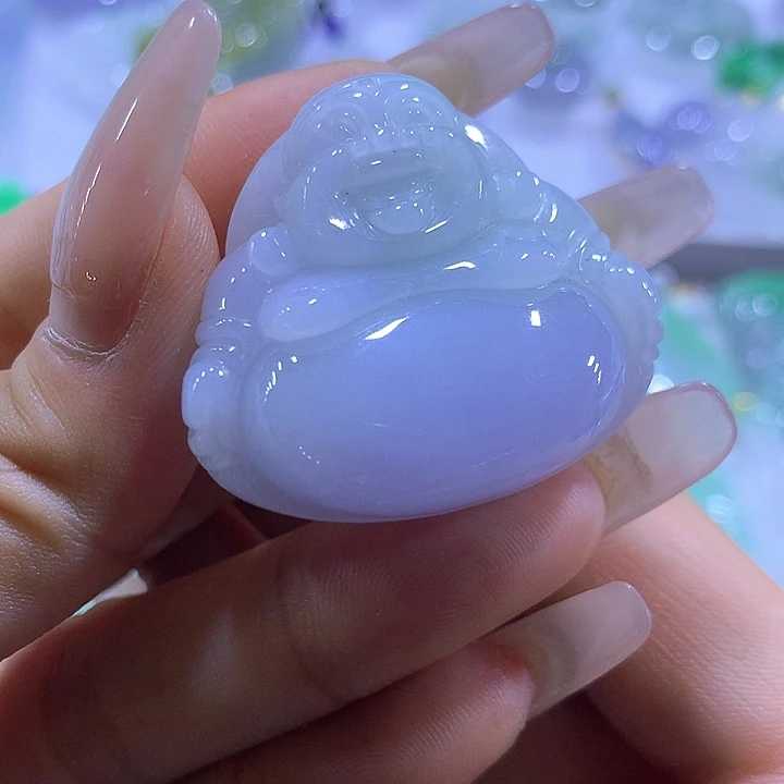 翡翠未镶嵌颈饰天然翡翠A货吊坠