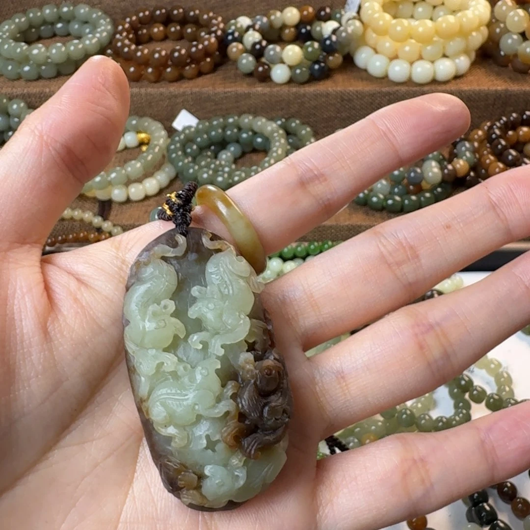 和田玉（糖玉）戒指未镶嵌❤****?