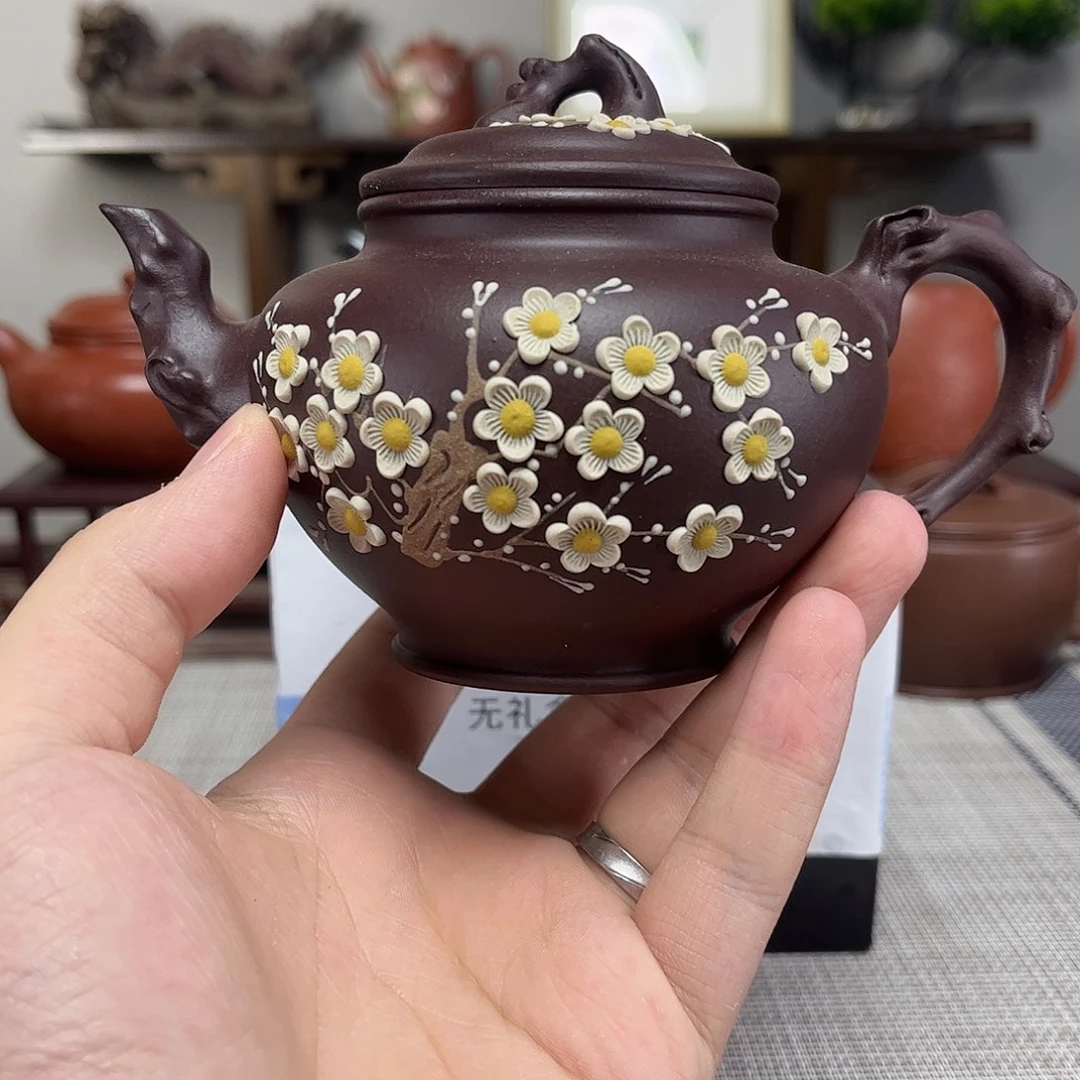 金***君紫砂茶壶微瑕处理