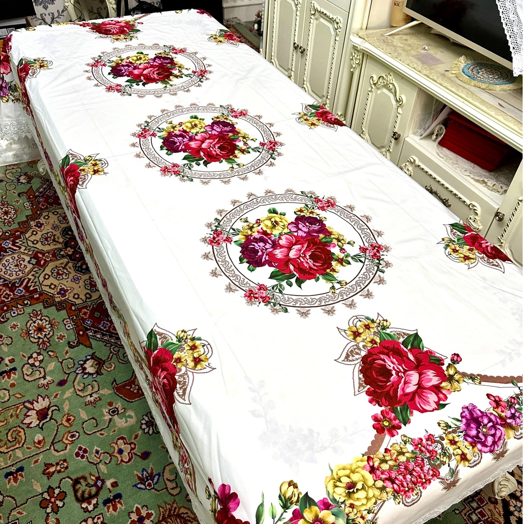 2110-1民族风水防油桌布