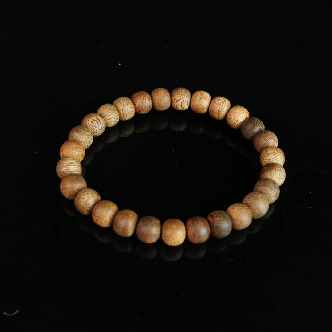 A3864斯里兰卡沉香黄油9分沉手串0.81x0.73cm 4.62g