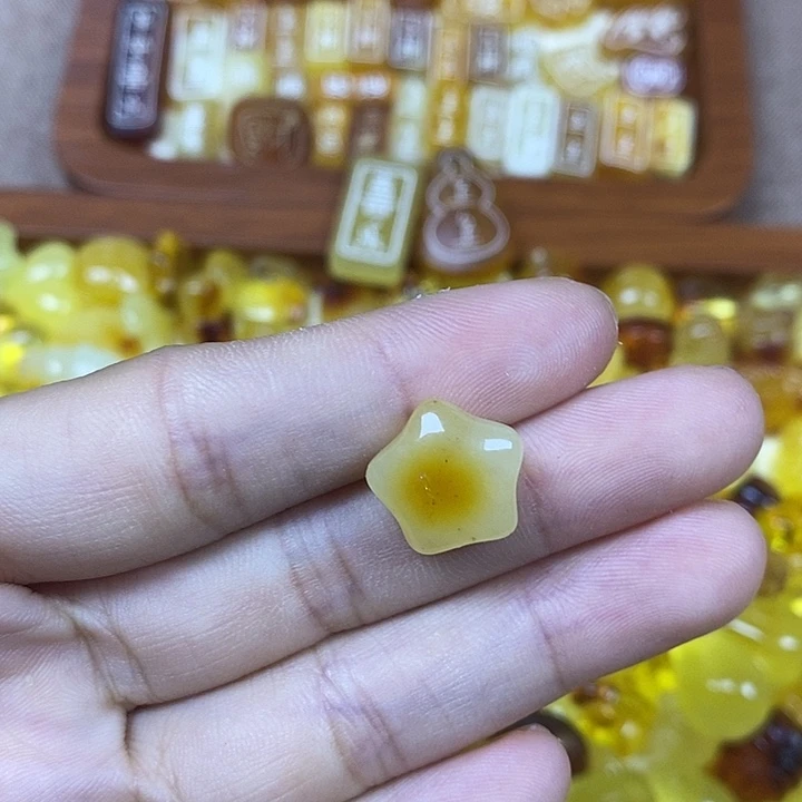 吊坠橄榄核星星48