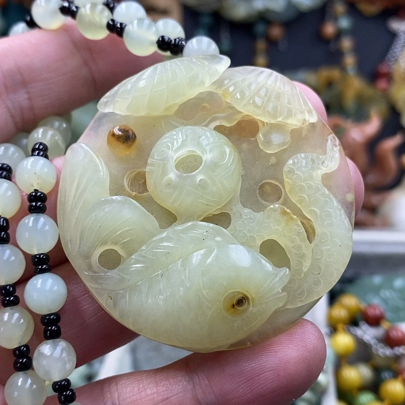 【闪购商品】未镶嵌蛇纹石玉吊坠