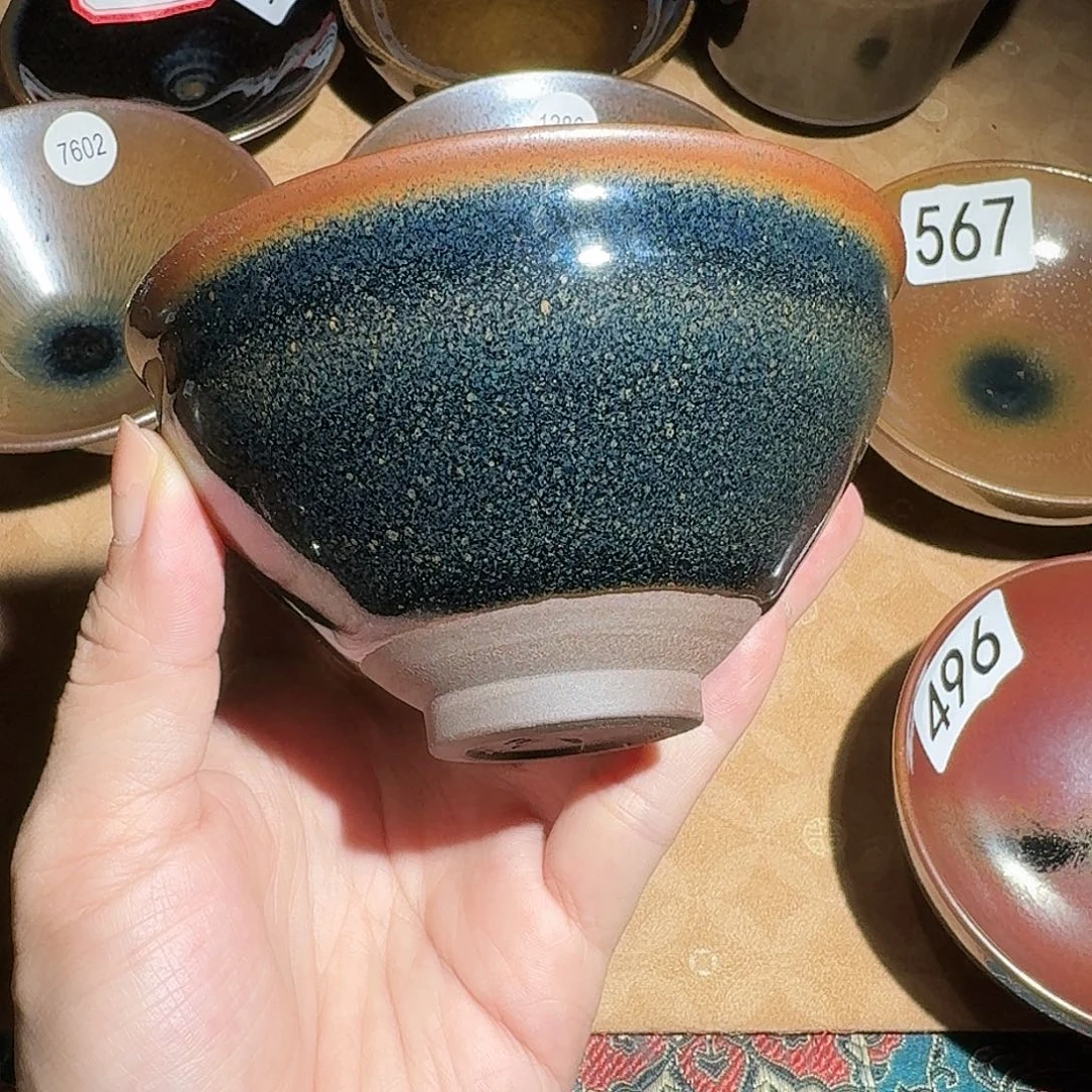 茶盏437罗莉柴烧手工主人杯