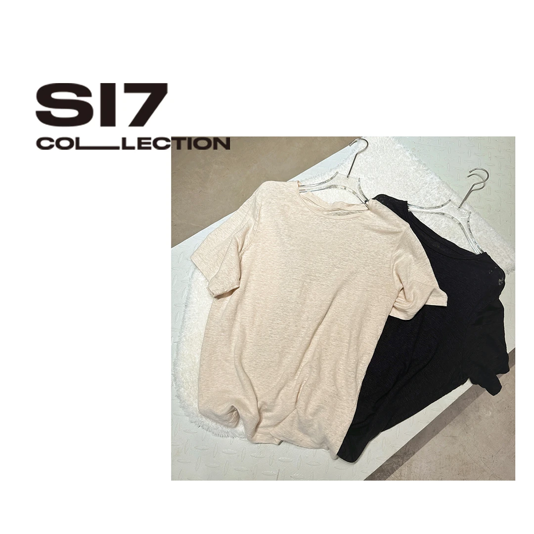 DGS005宽松亚麻短袖