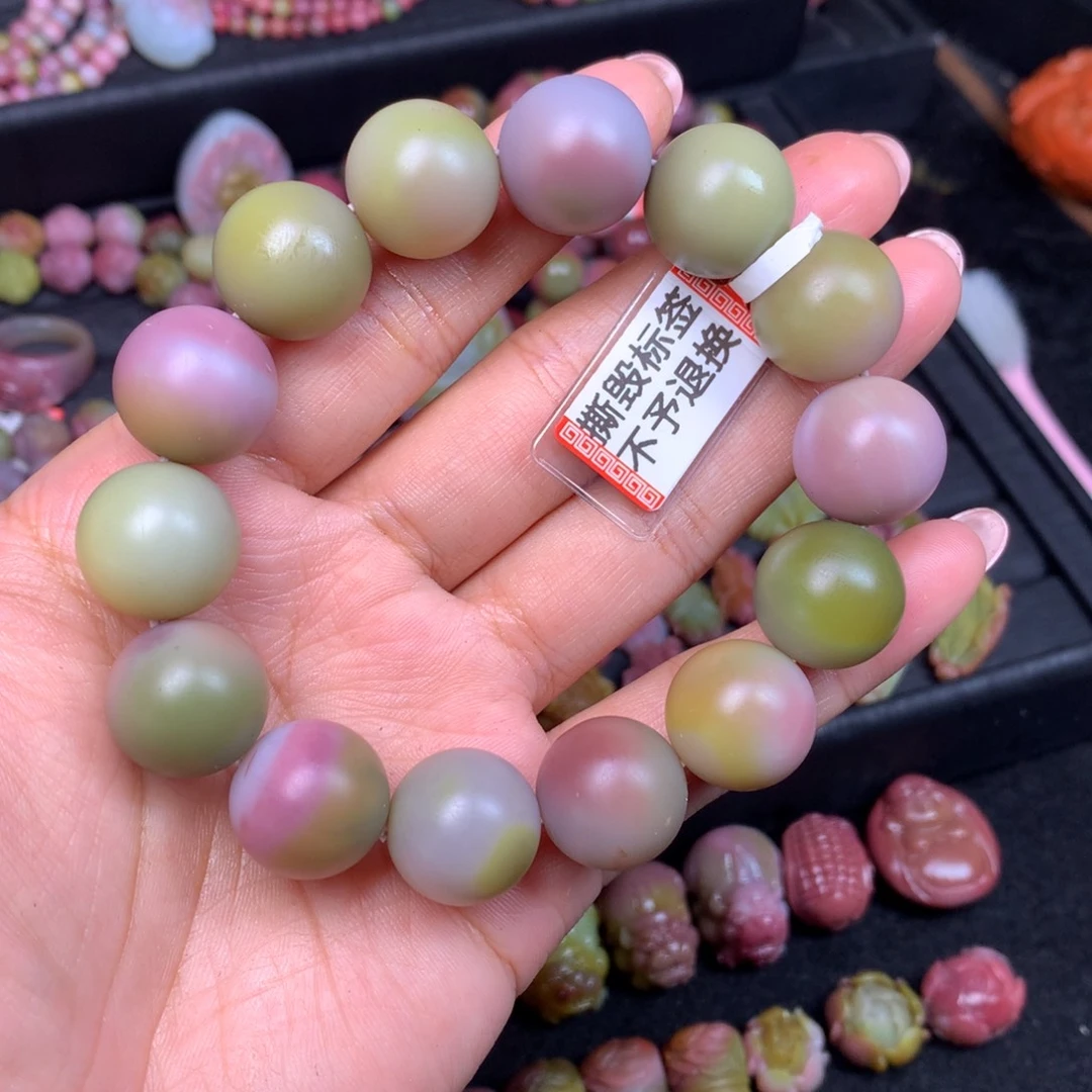 玛瑙/玉髓未镶嵌手链16+哑光