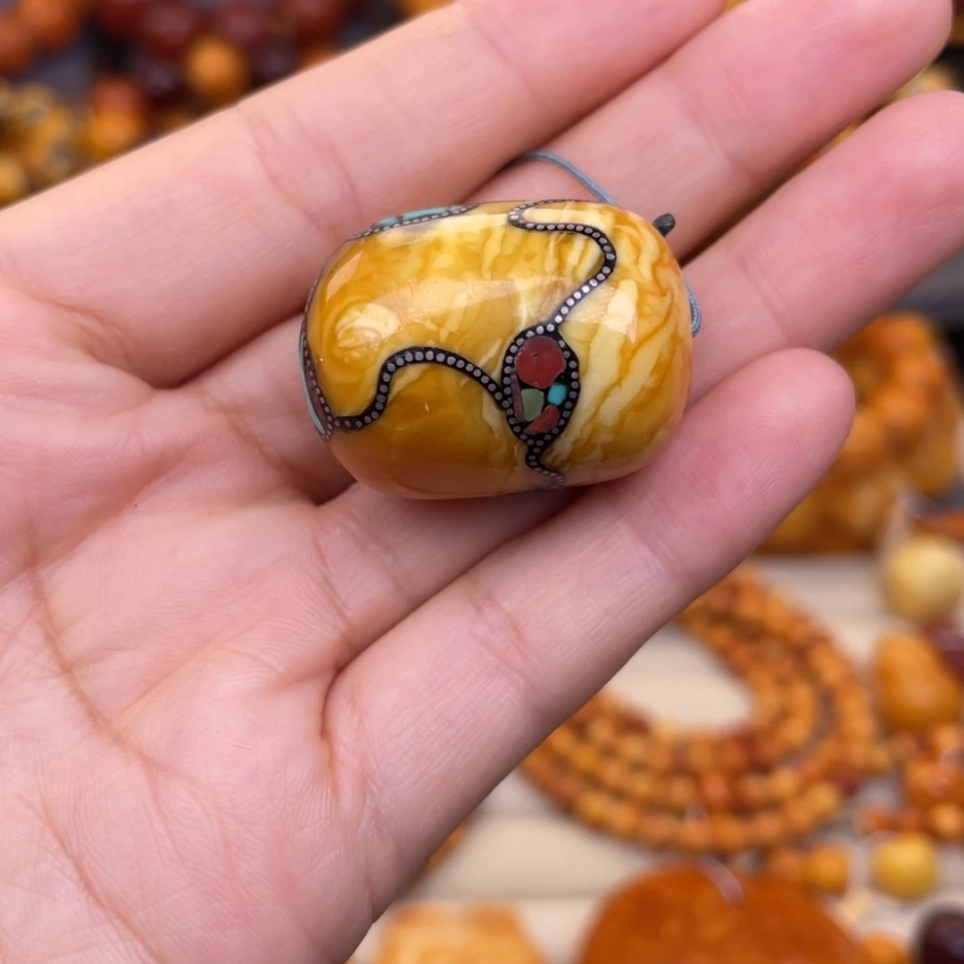 蜜蜡未镶嵌裸石蜜蜡X