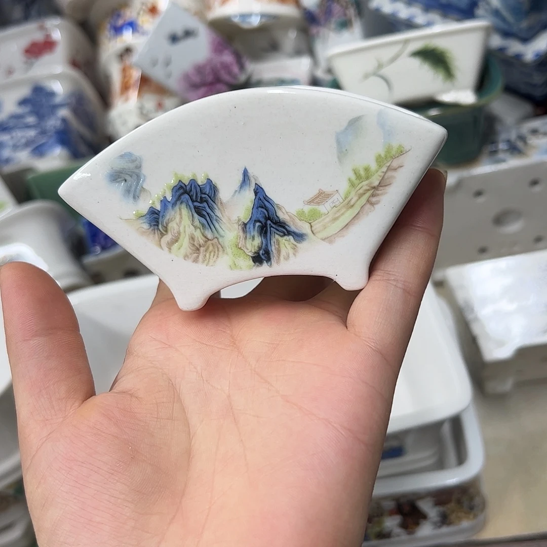 紫砂花盆863号瑕疵10/5/5cm
