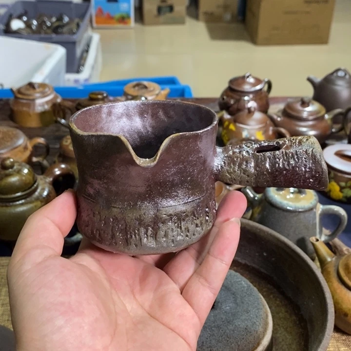 紫砂茶壶好工好料好柴烧