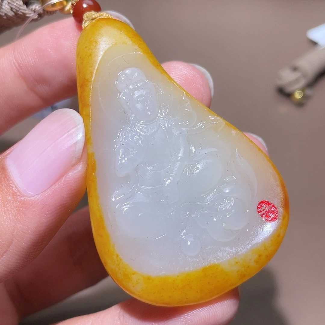 和田玉挂件未镶嵌Y