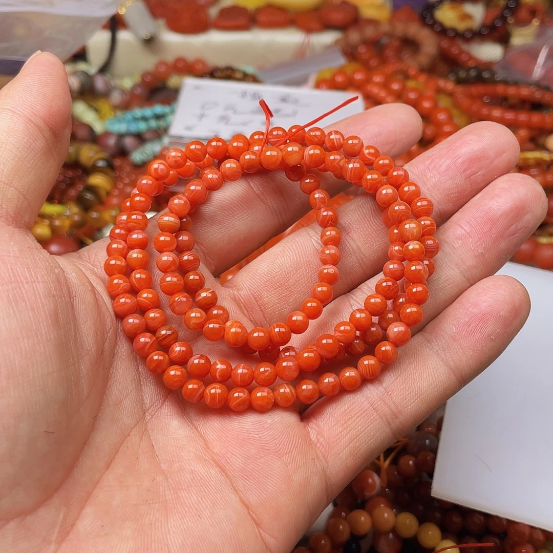 玛瑙/玉髓手链合金宝**元45444