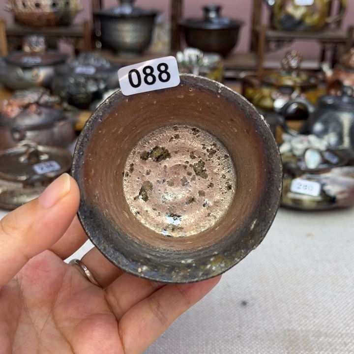 壶裸柴烧陶瓷茶器