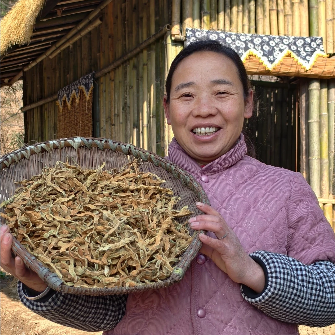 【陕南农家干四季豆】老吴推荐农家自然晾晒干四季豆炖肉美味