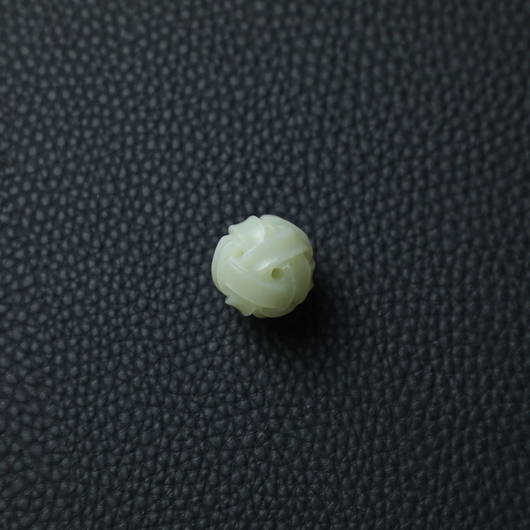 TCWWA07142清晚和田白玉珠