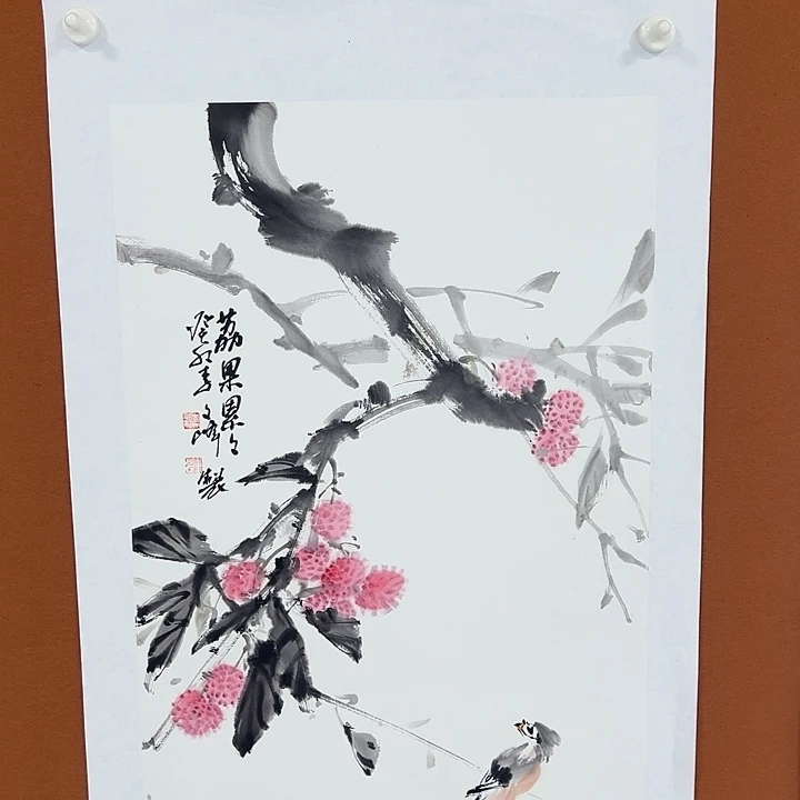国画李文峰的画作