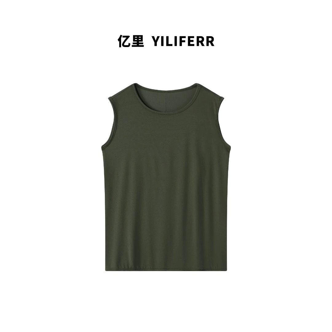 【YILI大码品牌】简约舒适透气背心上衣Y0600