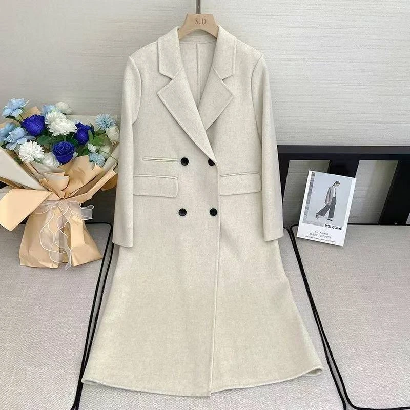 【井施】  181    时尚百搭宽松呢大衣