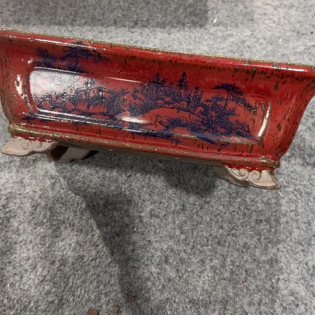 c***8紫砂花盆宜兴紫砂工艺美术
