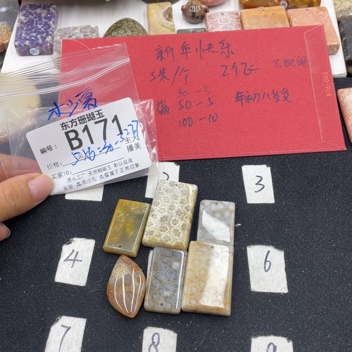 硅化珊瑚（珊瑚玉）颈饰合金杪**三