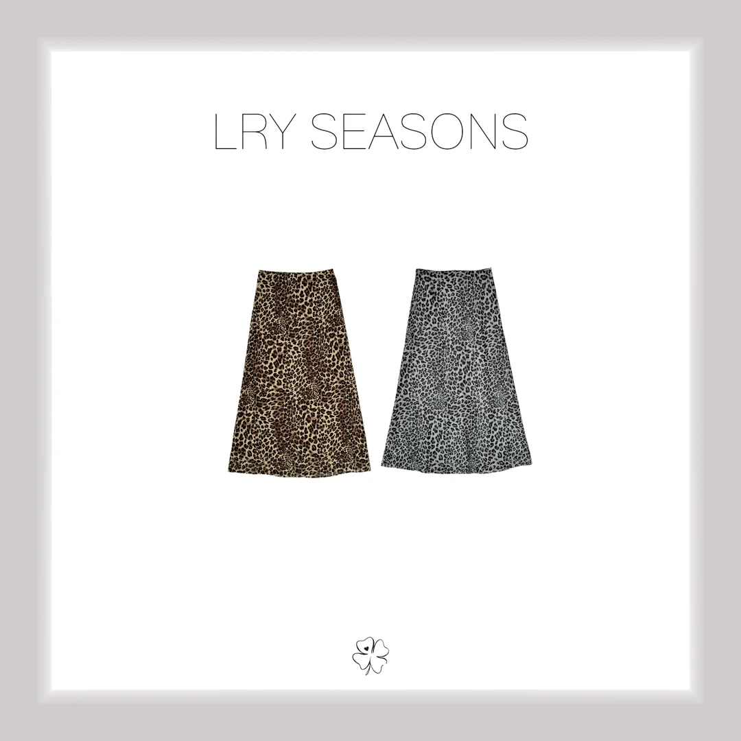 LRY SEASONS |半身长裙豹纹25380