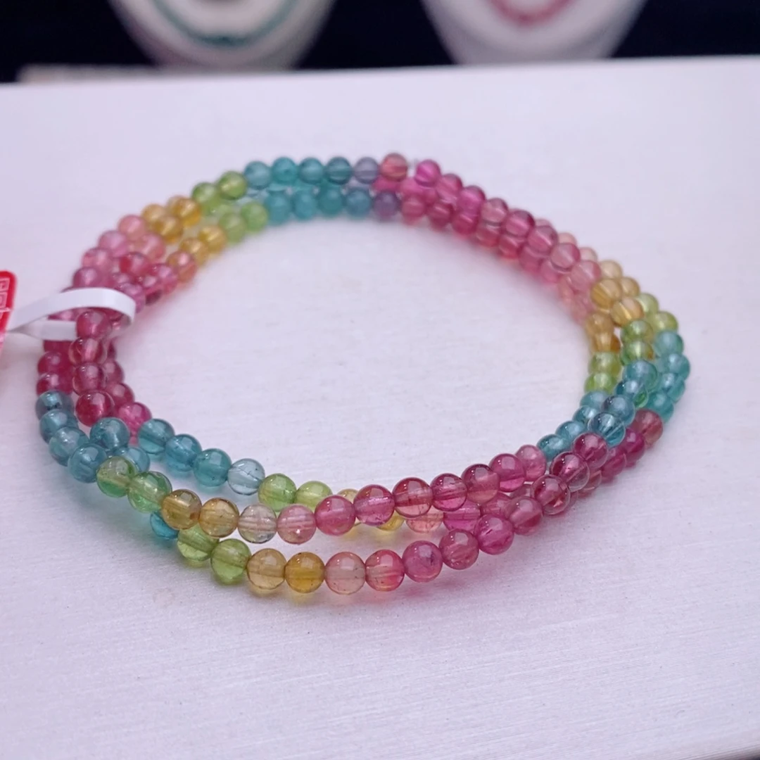 未镶嵌手链碧玺碧玺A手链