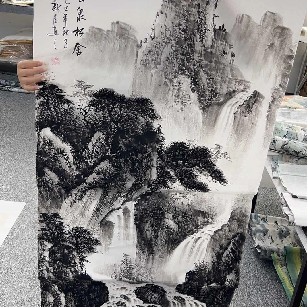 国画纯手绘字画作品
