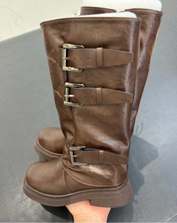 【郭郭童品】j时尚长筒靴20829