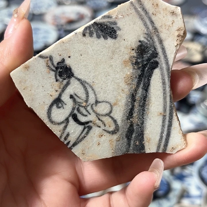 瓷片瓷片茶托喝茶非常不错