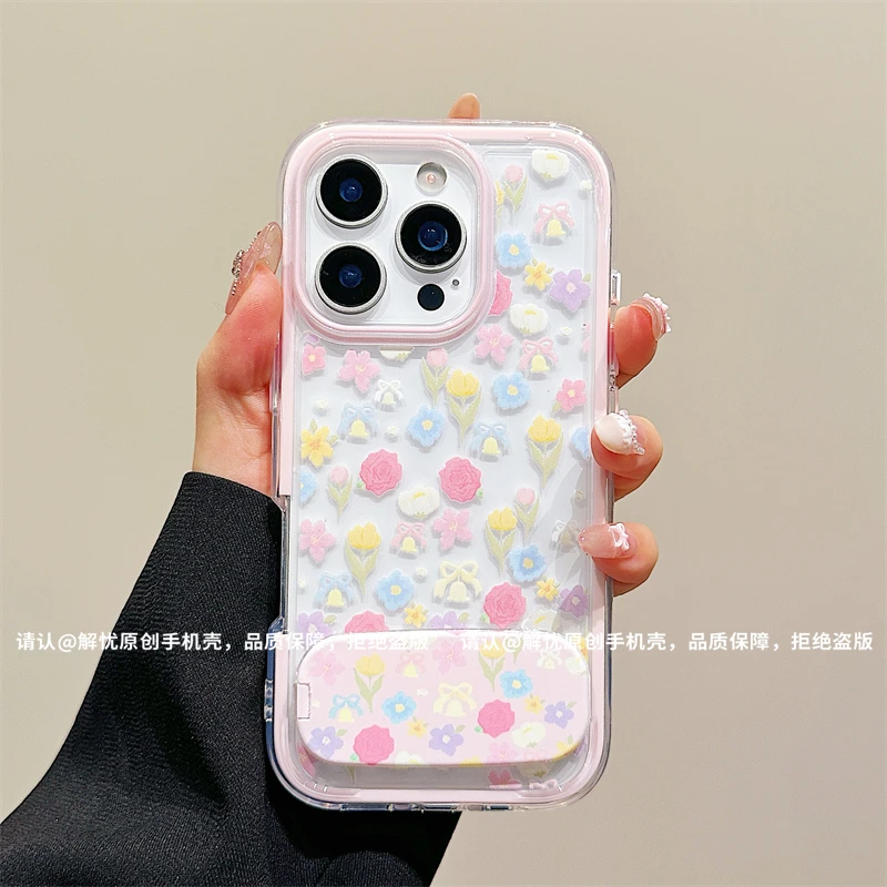 三合一炫彩适用苹果16/iPhone/华为/手机壳15/14防摔Pura70爆款潮