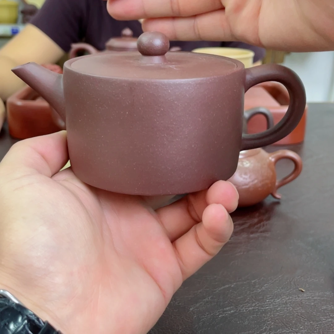 茶壶紫砂漫山 紫泥