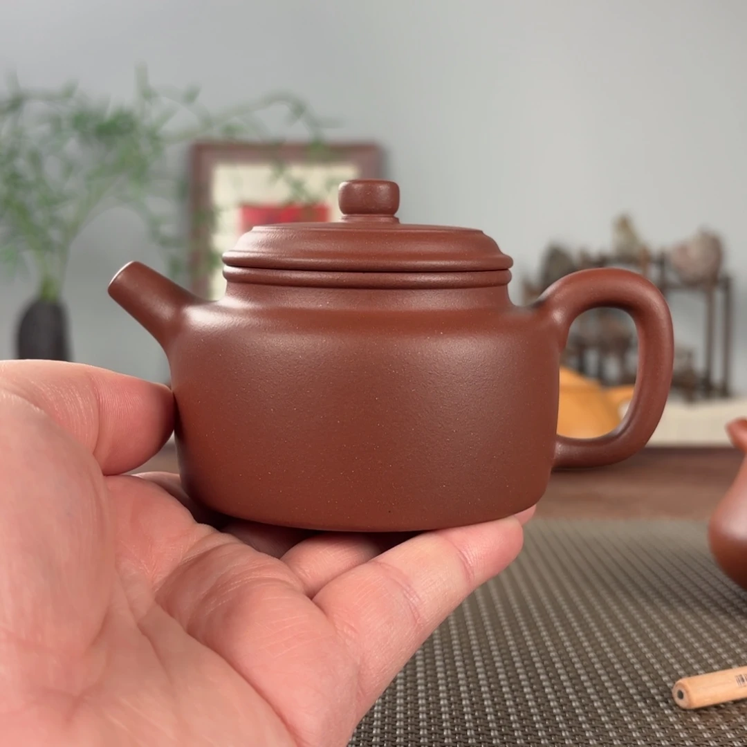 张***棋紫砂茶壶微瑕黄龙山原矿紫砂壶