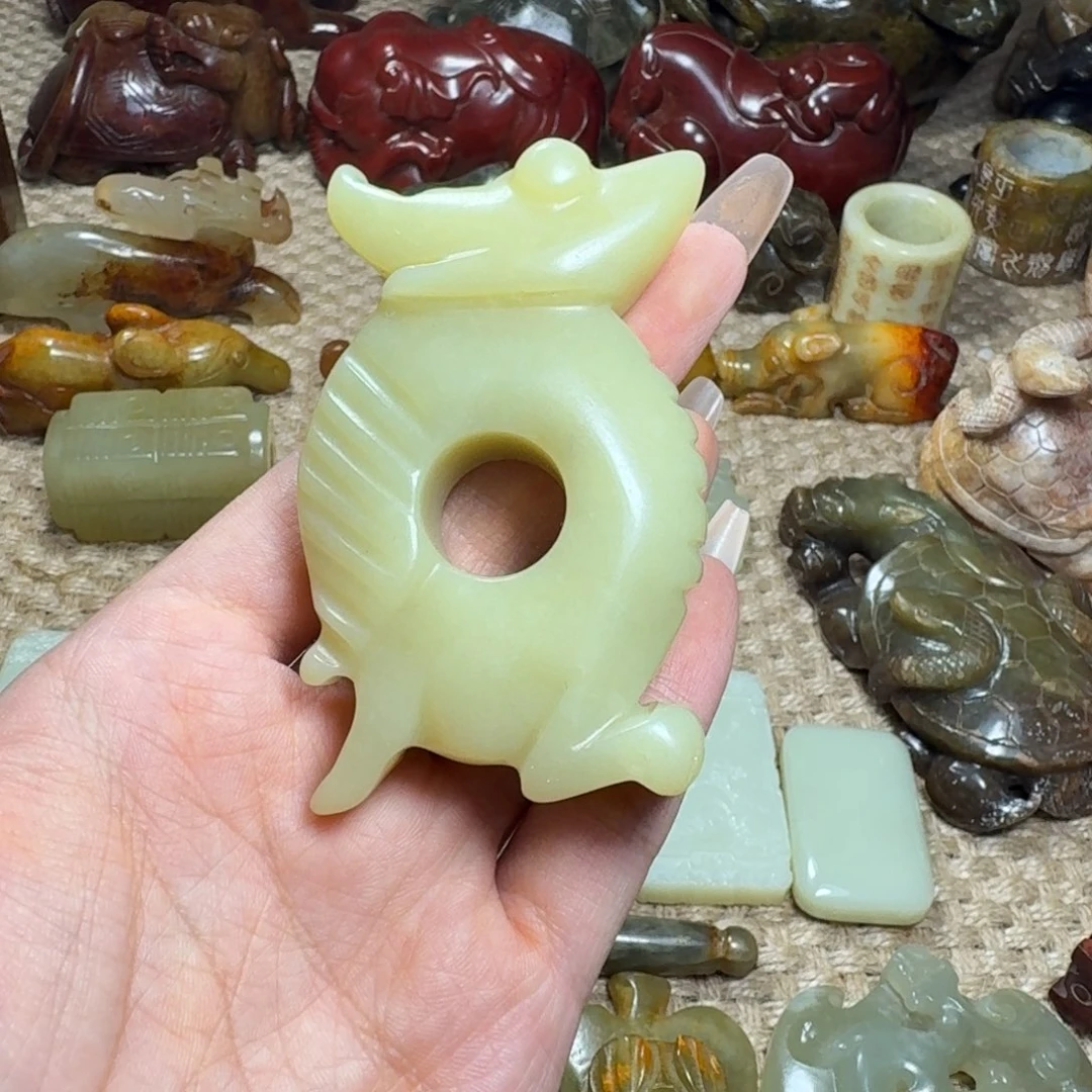 吊坠白玉菩提挂件