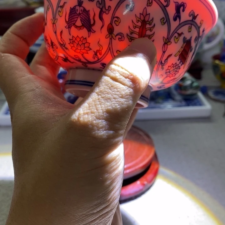 碗盘景德镇陶瓷厂生产的
