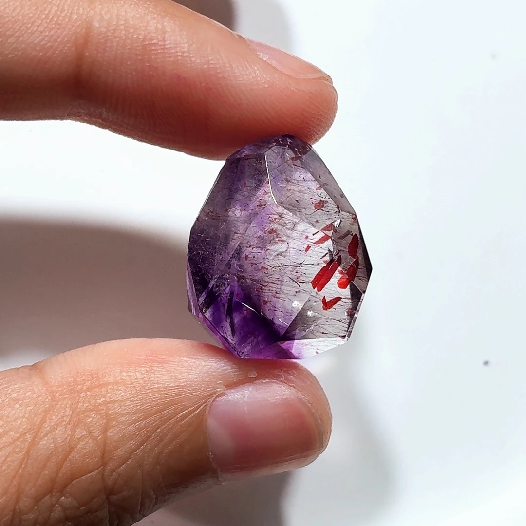 水晶珠宝半成品未镶嵌超七