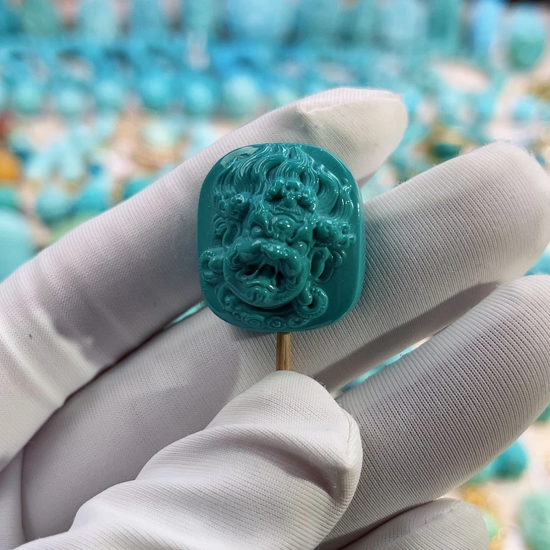 绿松石珠宝奇石未镶嵌