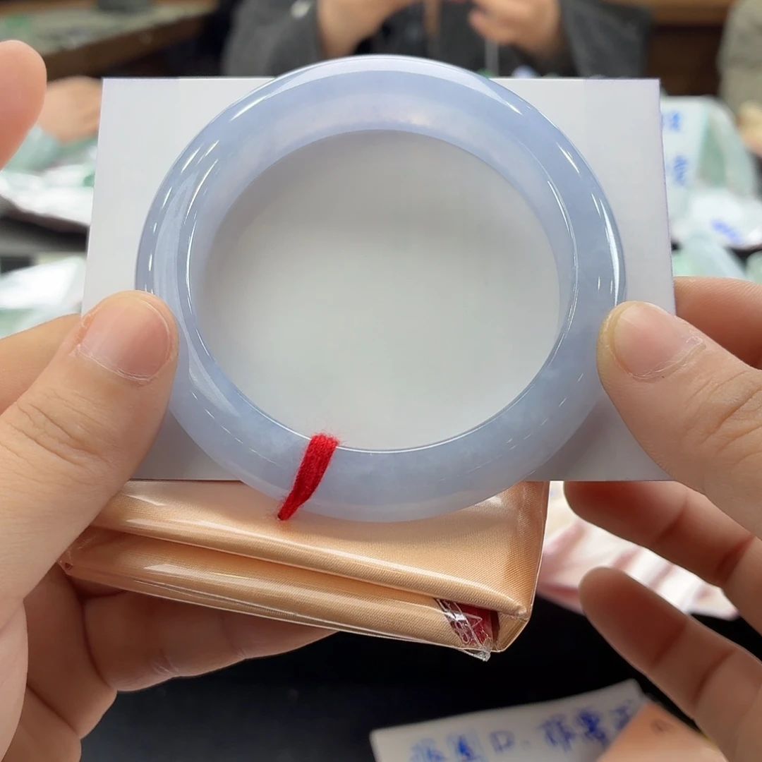 翡翠未镶嵌手镯43号