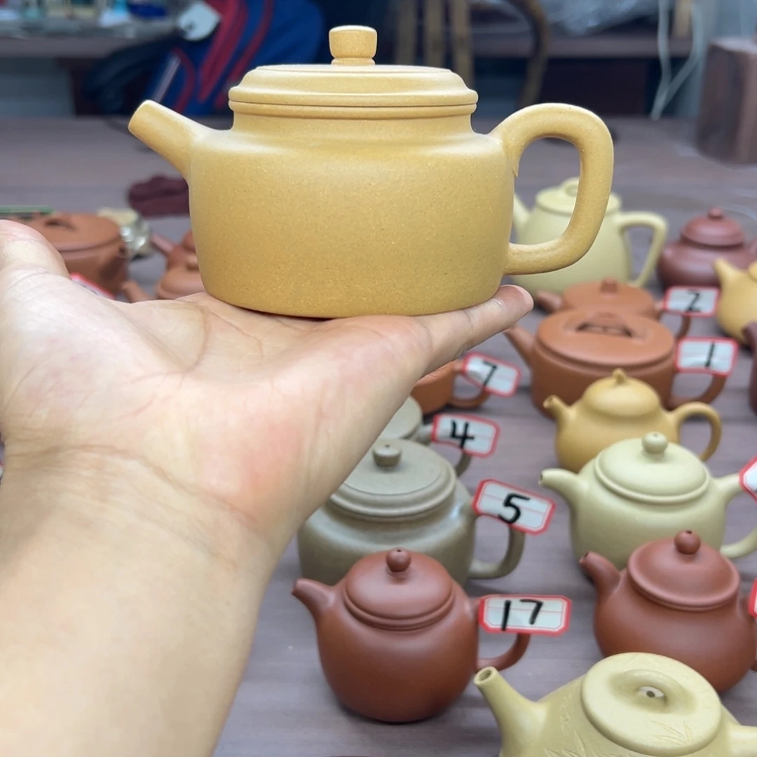 茶壶紫砂德中微瑕疵250cc段泥