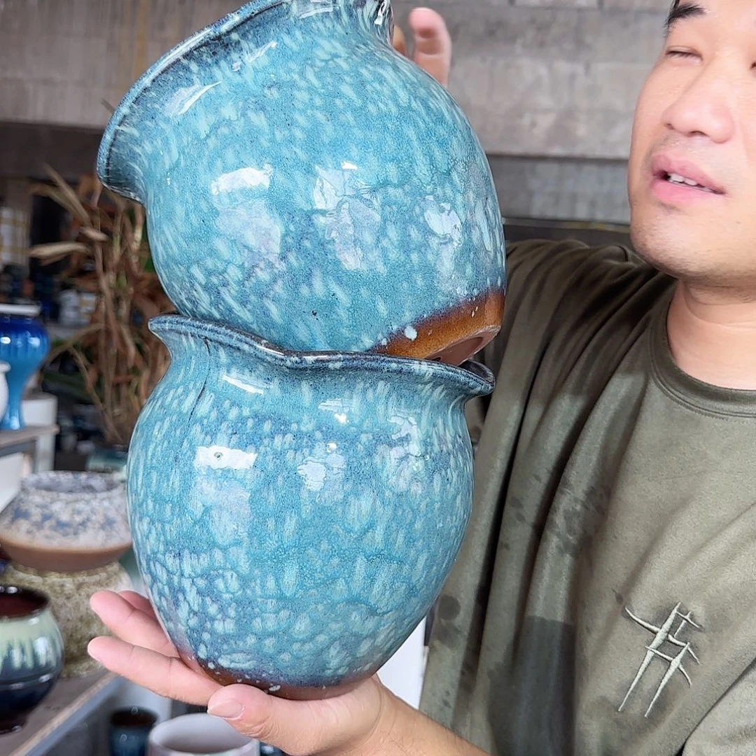 花盆紫砂杨杨花盆0926-516高19口19