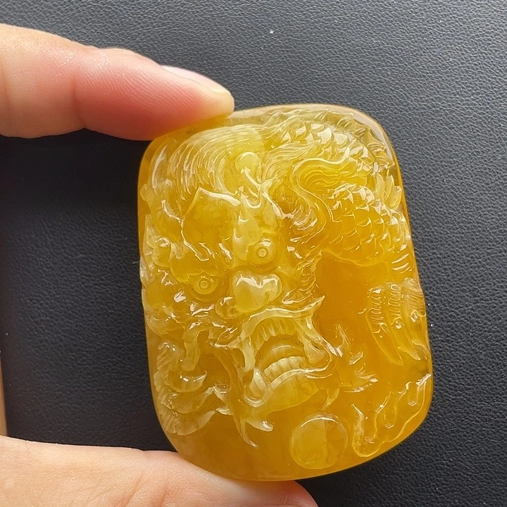 琥珀颈饰未镶嵌天然琥珀蜜蜡