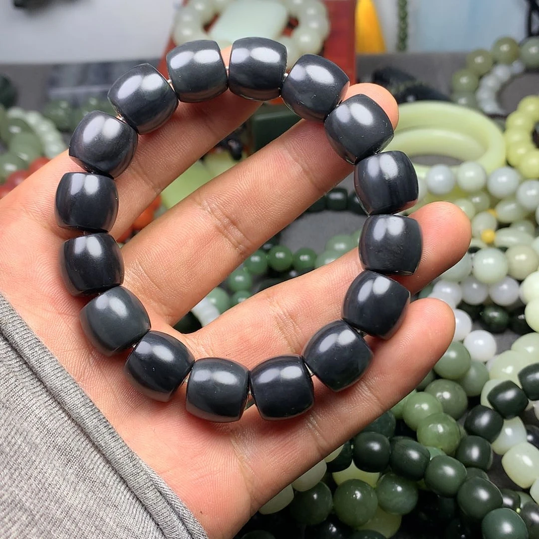 和田玉手链未镶嵌