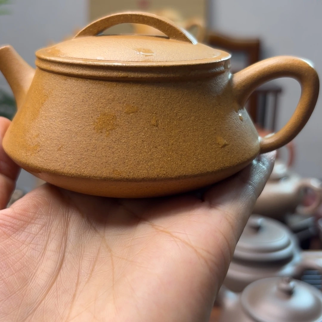 茶壶紫砂黄金段瓦瓢