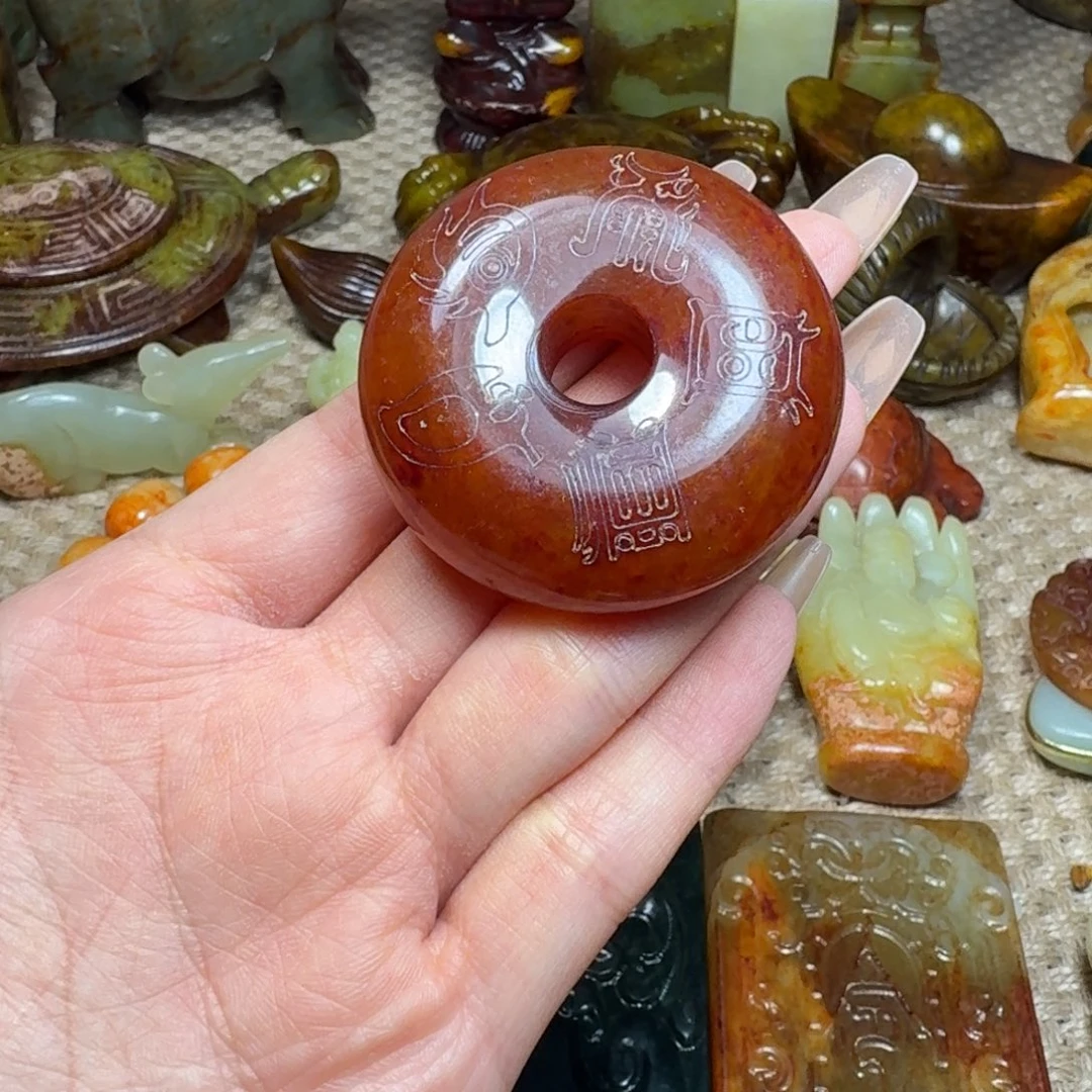 白玉菩提吊坠挂件