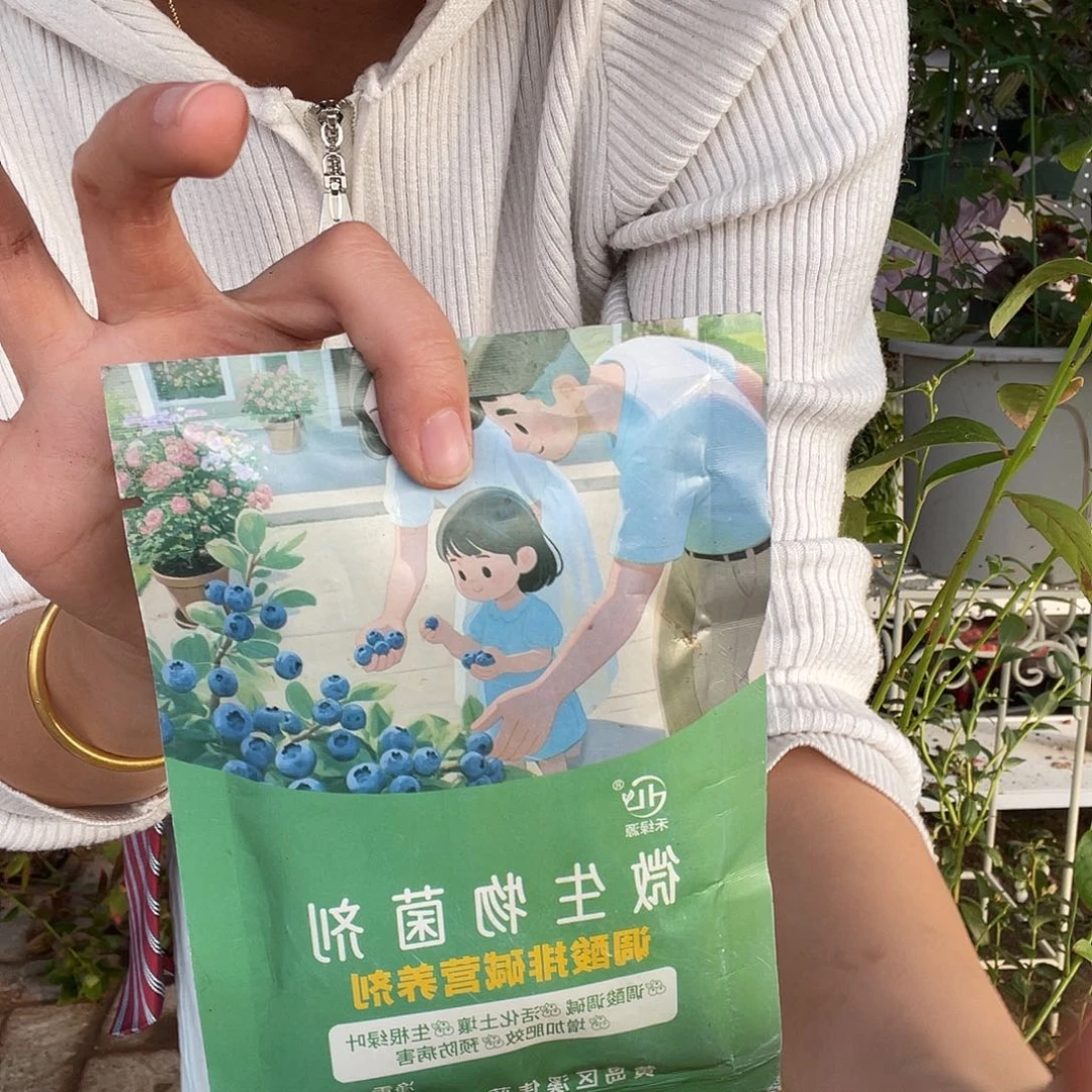调酸菌剂送两颗蓝莓苗