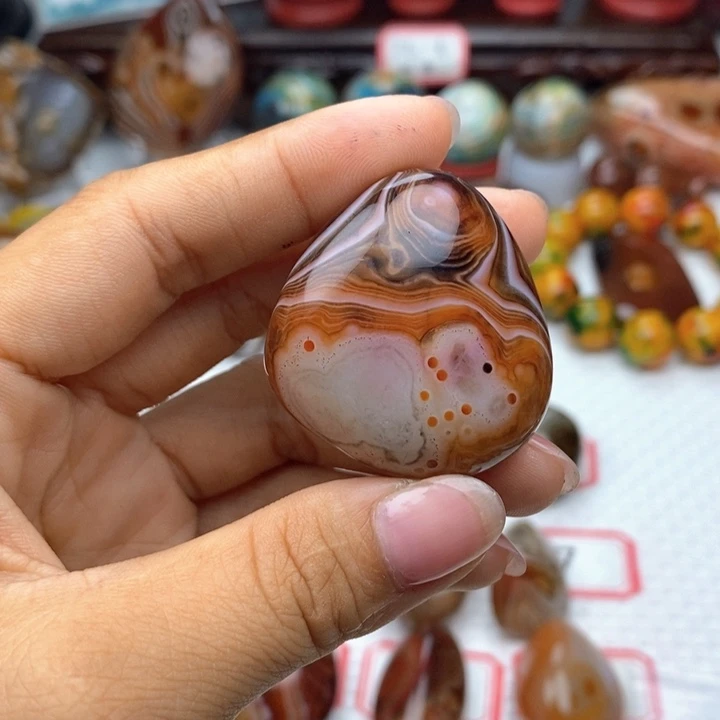 随***缘未镶嵌颈饰玛瑙/玉髓