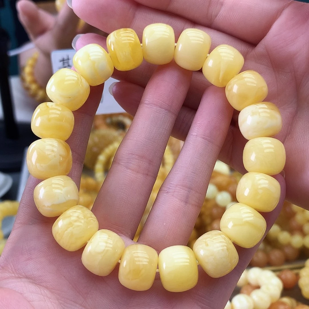 未镶嵌琥珀裸石妖花14