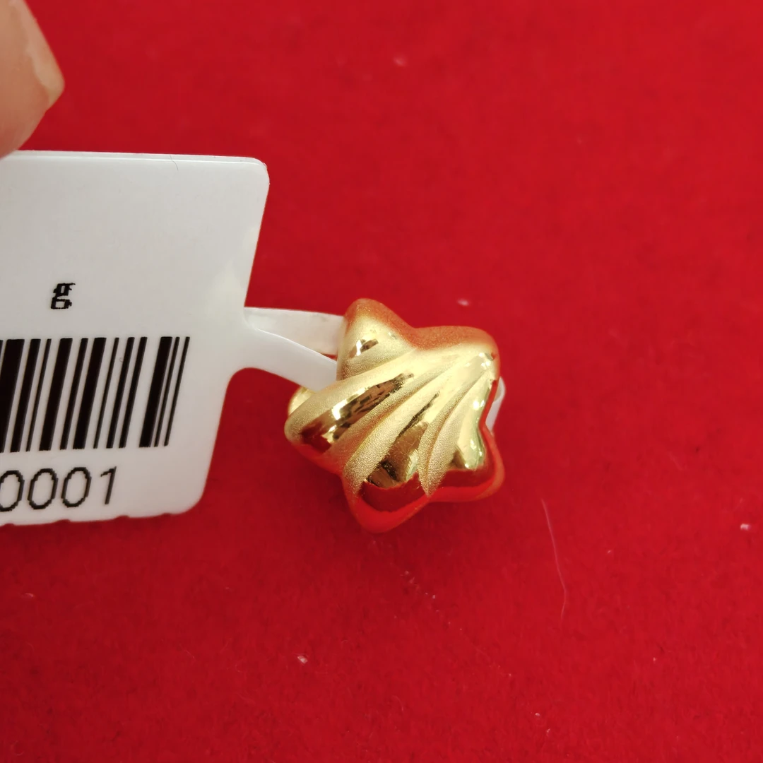 【莹莹专享】足金999投资金 许愿星ZP   0.62纳金添福