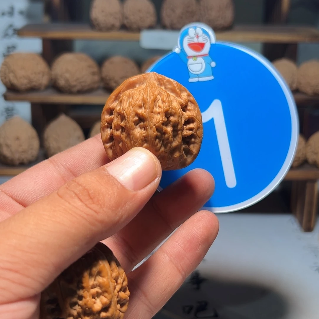 小*文玩核桃，蓝色001号