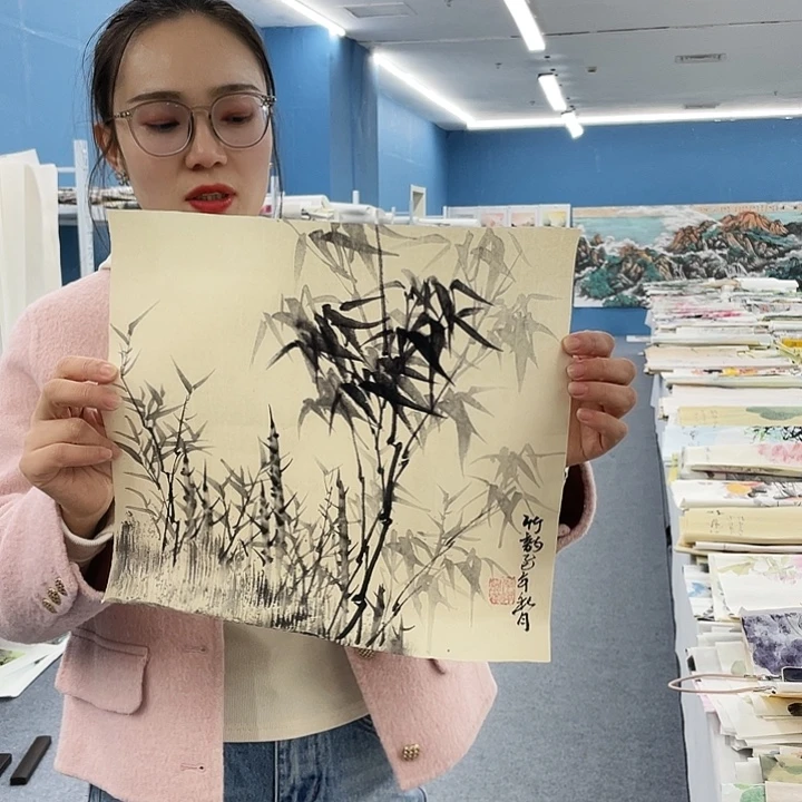 国画纯手绘国画作品